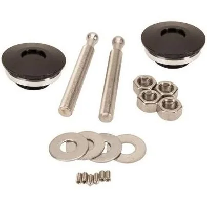 Quik Latch Ql-50-lp-p Polished Low Profile Hood Pins