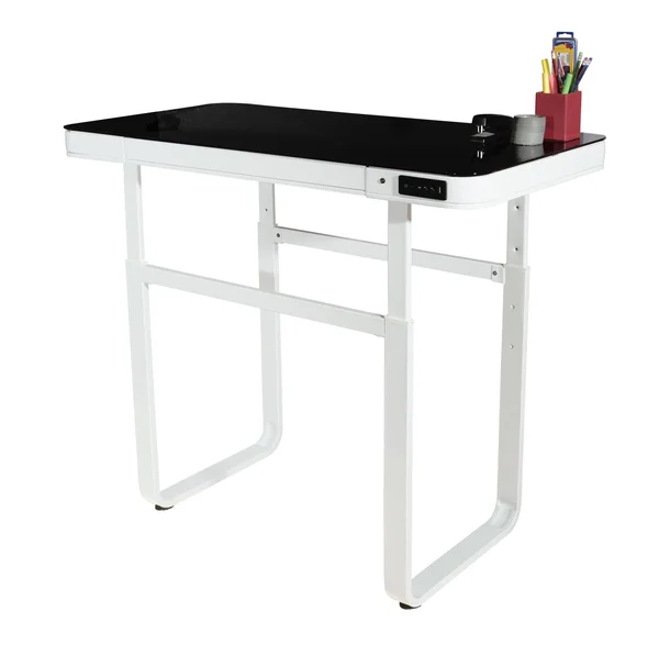 Powell Lynk Desk with Adjustable Height, White