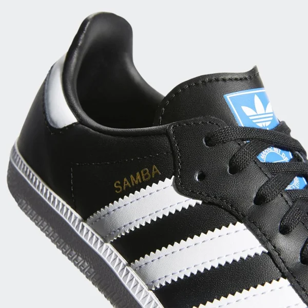 Adidas Samba OG Shoes Black 7 Kids - Originals Shoes