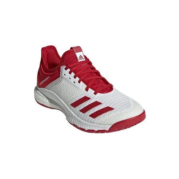 Adidas Crazyflight x 3 White/Red Women's Volleyball Shoes Size 11.5