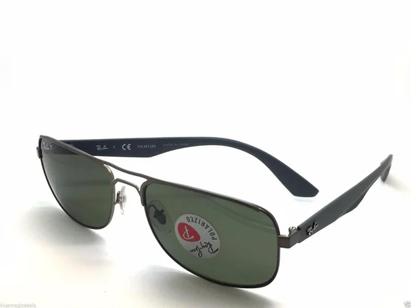 Authentic Ray-ban 3524 - 029/9a Sunglasses Matte Gunmetal, Polarized