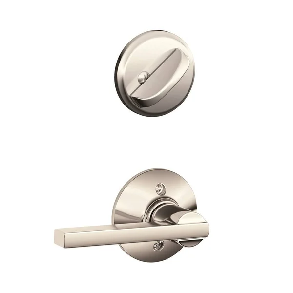 Schlage F59-LAT Latitude Single Cylinder Interior Pack Polished Nickel