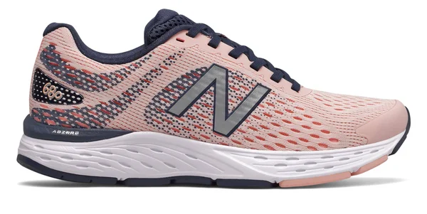 Women's New Balance 680v6 Running Shoe, Size: 8.5, Pink