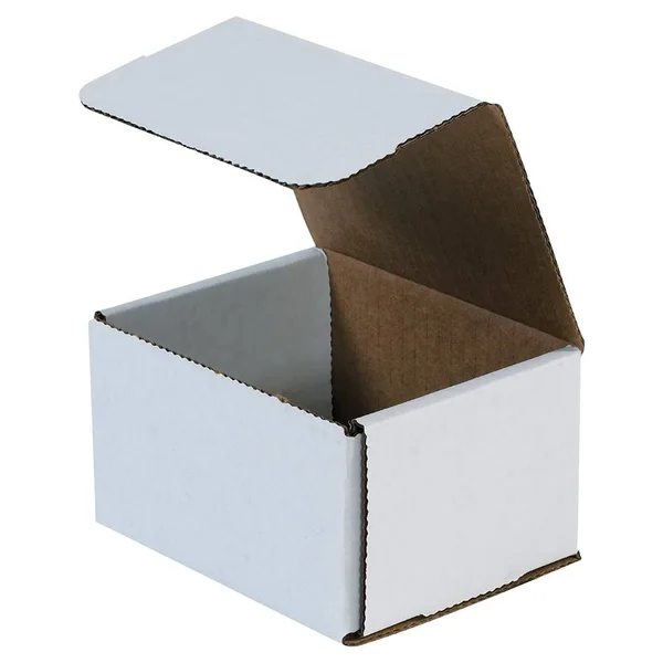 8x22 x 7x22 x 4x22 White Corrugated Mailers, 50/Bundle M874