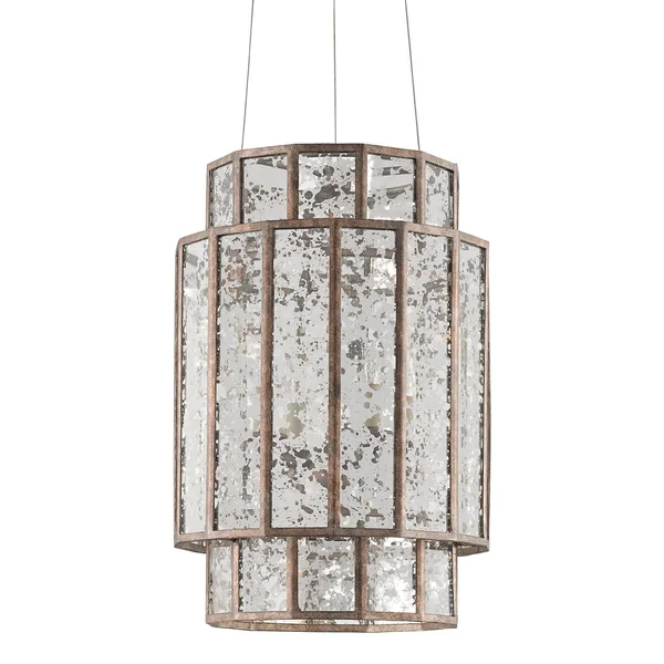 Currey Bella Luna Silver Small Chandelier