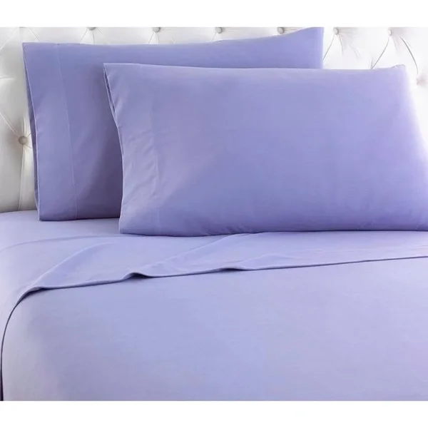 Micro Flannel Sheet Set, Twin, Brick