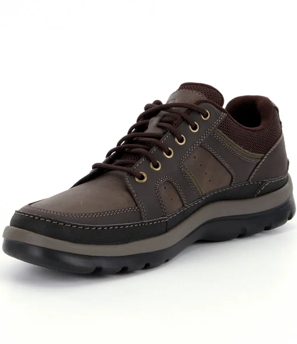 Rockport Get Your Kicks MUDGUARD Blucher 8.5 Men's Dark Brown
