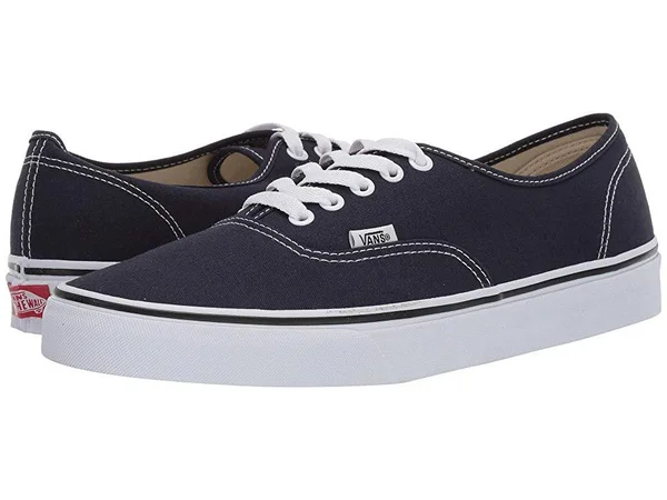 Vans Authentic (Night Sky/True White) Men's Skate Shoes-11