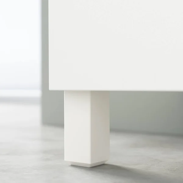 IKEA - BESTÅ Storage Combination with Doors - White/Hanviken/Stubbarp White, 70 7/8x16 1/2x29 1/8