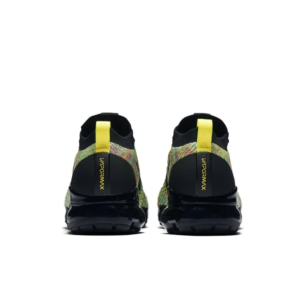 Nike Air VaporMax Flyknit 3 Shoes Black/Black/Volt Size 15