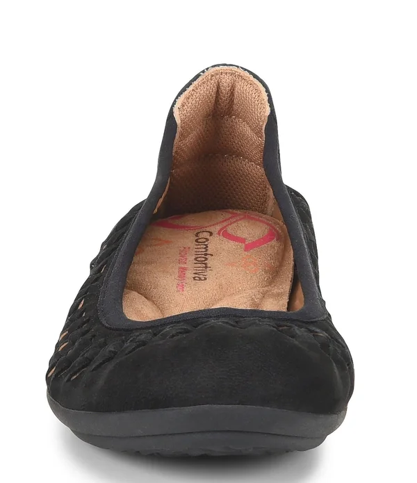 Women's Comfortiva Marilu Flat - Size 7 W - Black