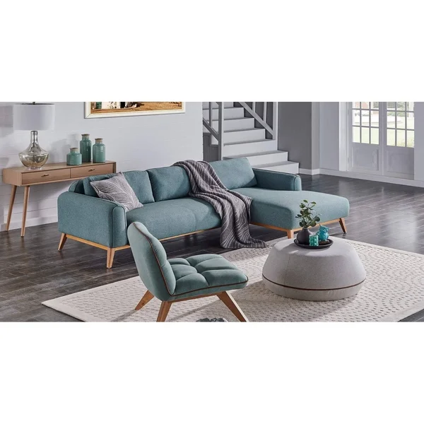Kardiel ONVI 32x22 Fabric Ottoman ONVI.L - Sledge