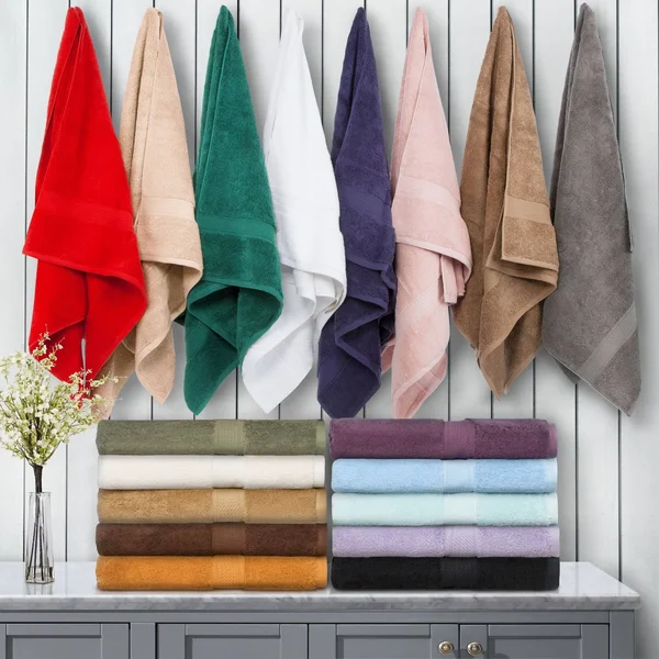 Superior 900 GSM Super Absorbent All-Cotton 2-Piece Bath Towel Set