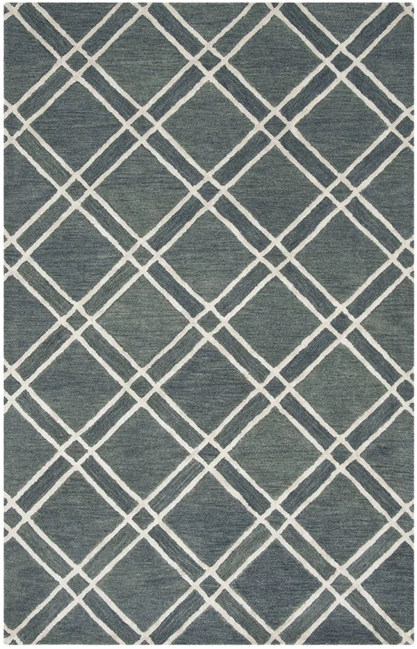 Safavieh Himalaya Rug HIM901 Dark Grey, Ivory, 4& x 6&