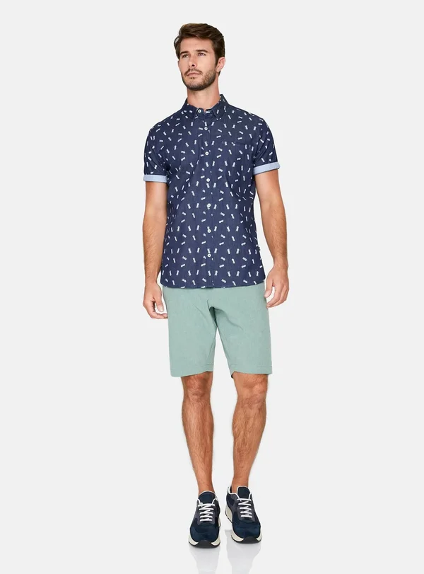 7DIAMONDS - Adrenaline Hybrid Short slate-1167, 29