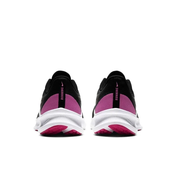 Women's Nike Downshifter 10 Running Shoe - Black/Pink - Size 5.5