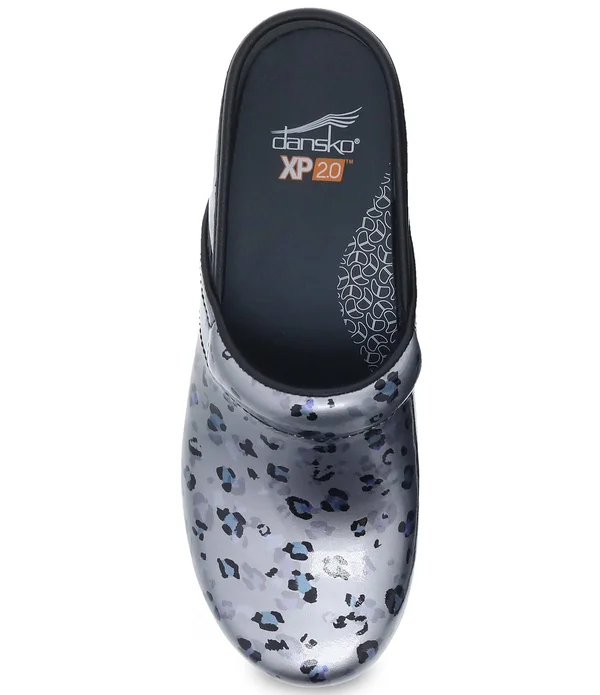 Dansko Women's XP 2.0, Grey Leopard Patent Size: 40 M