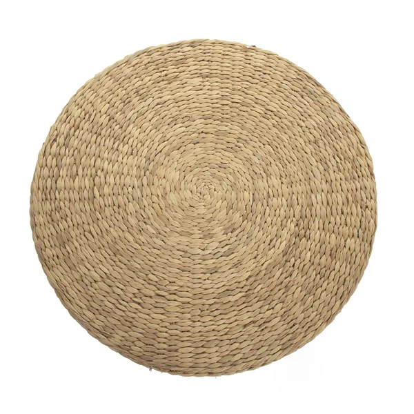Zentique ZENGN-DNP2 29.75 x 16 x 29.75 in. Woven Ottoman Brown