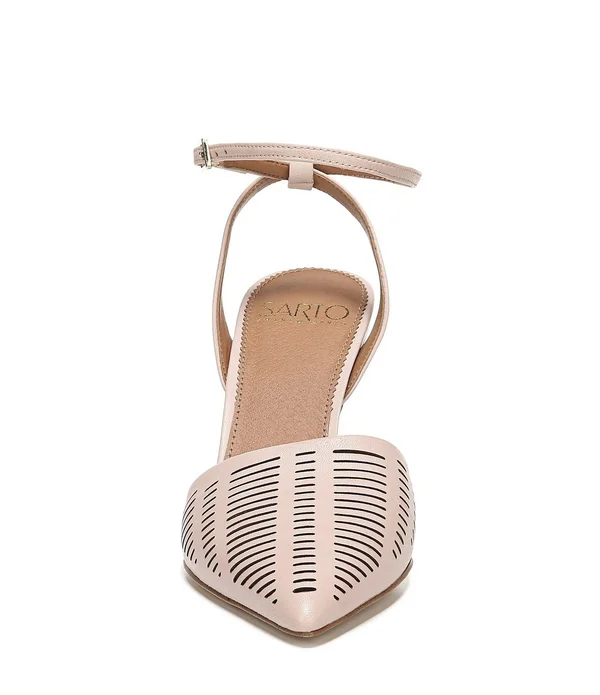Sarto by Franco Sarto Women's Starla Ankle Strap Heel, Size: 5.5, Blush Nappa Leather
