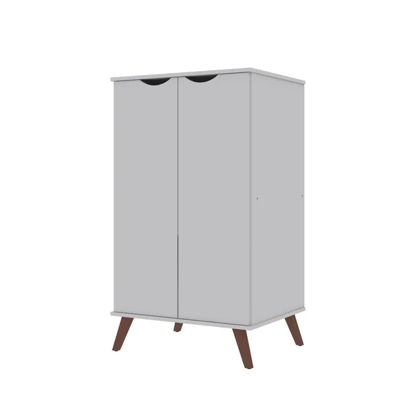 Manhattan Comfort 20Pmc1 Hampton Shoe Closet - White