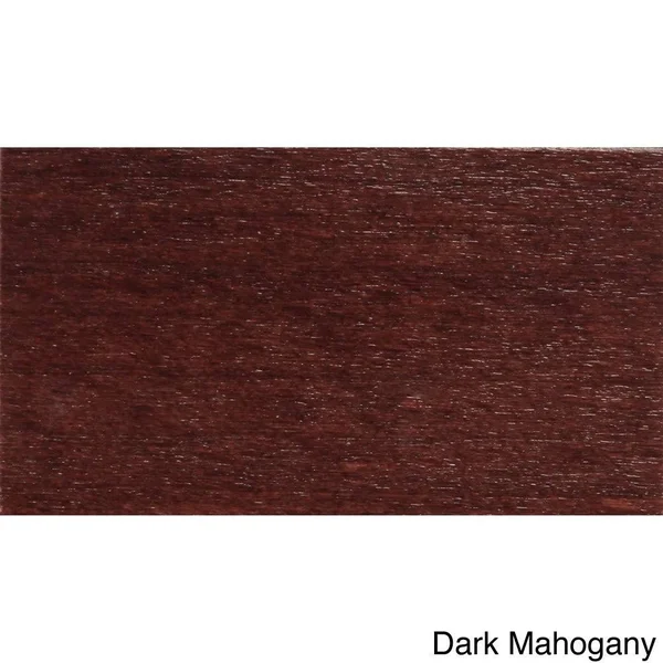 Safsil Seating Lattice Back Solid Wood Counter Stool - Dark Mahogany
