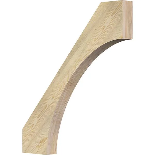 4x22W x 36x22D x 40x22H Westlake Rough Sawn Brace - Douglas Fir