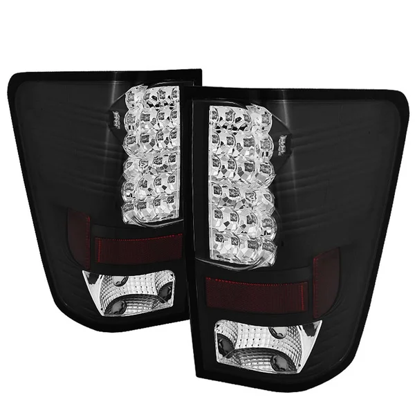 Spyder Nissan Titan (04-15) LED Tail Lights - Black 5070067