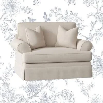 Thirsk Big Chair and A Half Body Fabric: Lucas Natural
