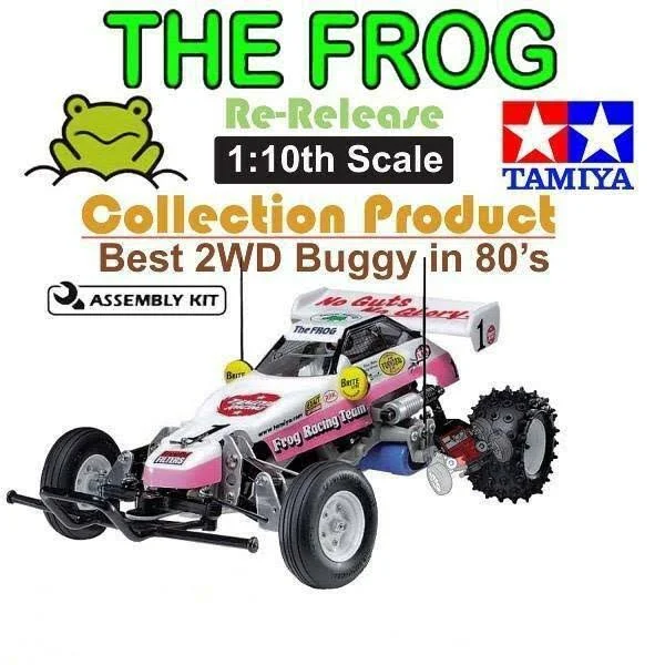 Tamiya 58354 The Frog 1:10 Scale High Performance Off-Road Racer Kit