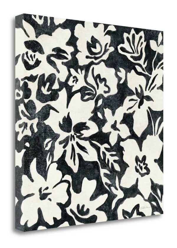 Tangletown Fine Art Chalkboard Floral I by Silvia Vassileva Giclee Print, ShopLadder