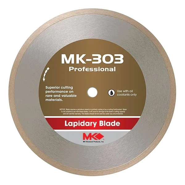 MK Diamond - 156659, MK-303 6x22 x .040x22 Lapidary Blade