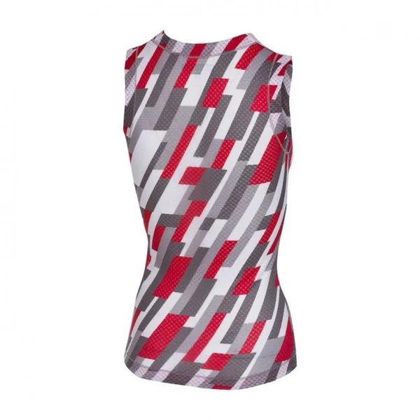 Castelli Pro Mesh Sleeveless Women Blue-Orange Layer Base
