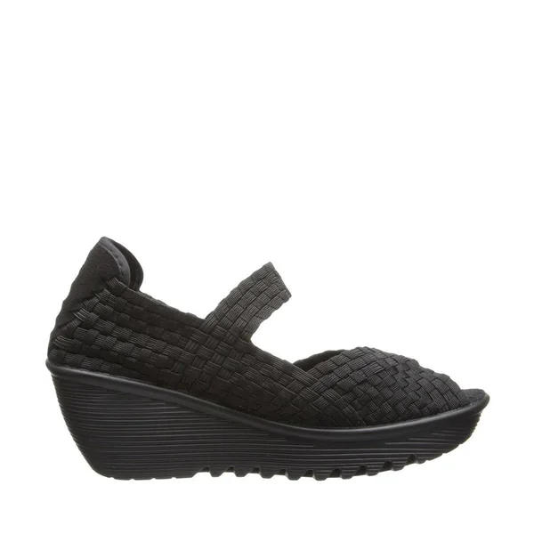 Bernie Mev Women's Halle Wedge Pump, Black, 38 EU/7.5-8 M US