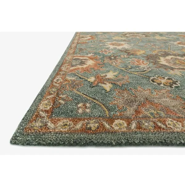 Loloi Underwood UN-01 2&6x22 x 7&6x22 Rust - Gold Rug