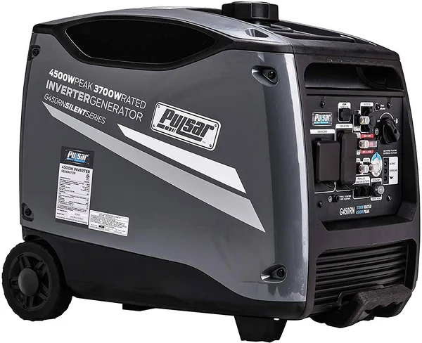 Pulsar Products G450rn - 4500W Portable Quiet Inverter Remote Start Parallel Capability, Carb Compliant Generator