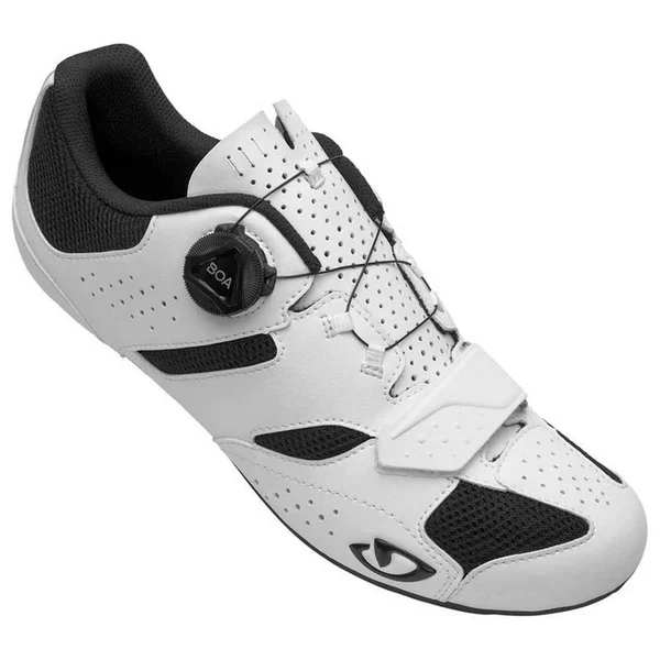(44, White) Giro Savix II Road Cycling Shoes