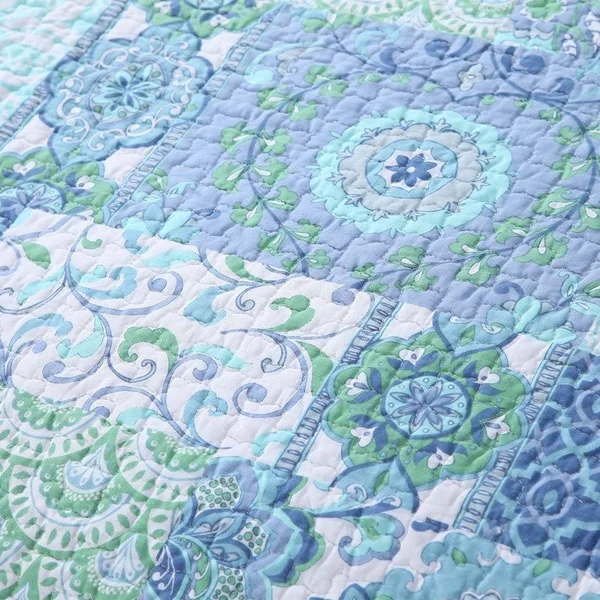 Porch & den Lehman Cotton 3-Piece Quilt Set - Queen