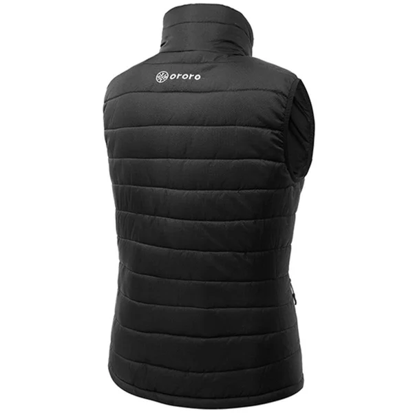 Ororo Men's Lightweight Heated Vest with Battery Pack - Black