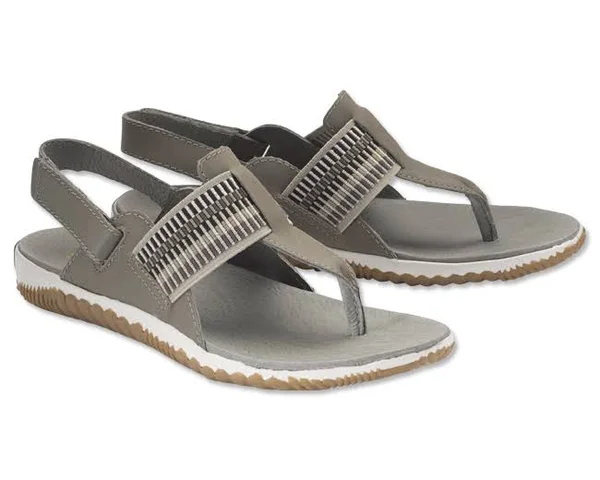 Sorel Out &n About Plus Sandals for Women, Black, Size 10