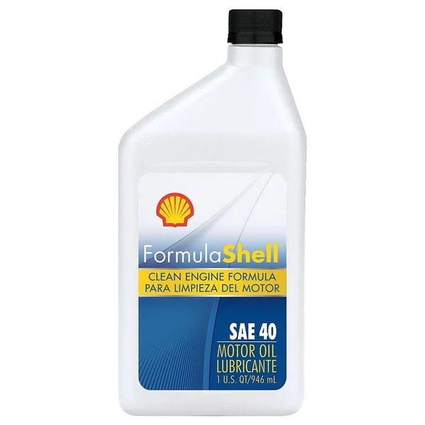 Formula Shell 550024071 Motor Oil - 1 Quart, 40W, Conventional
