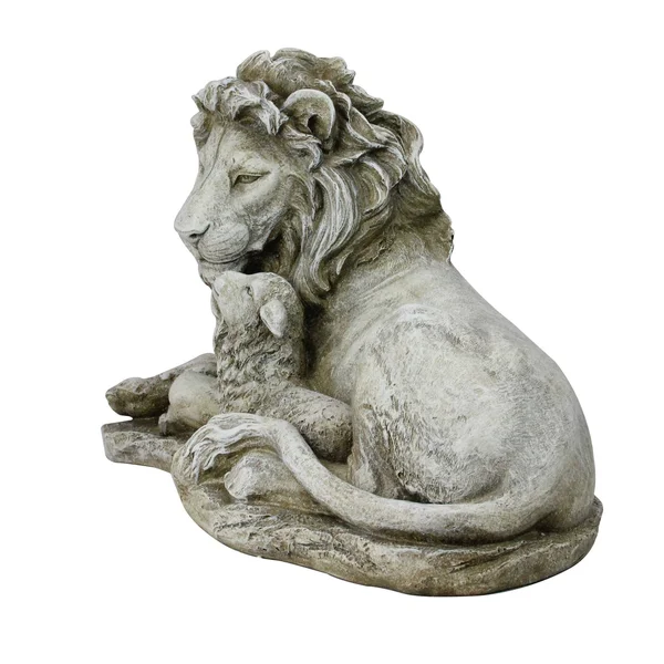 Joseph&s Studio Lion and Lamb Garden Statue