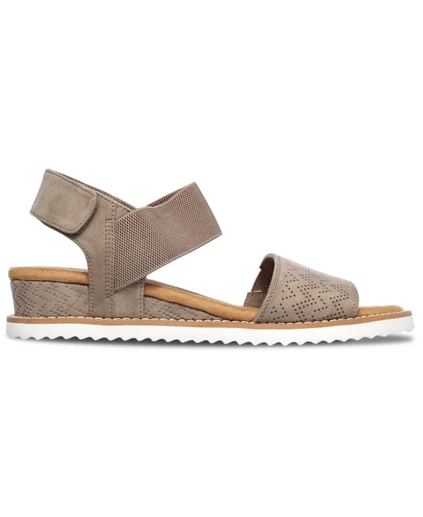 Skechers Women's Bobs Desert Kiss Slingback Sandal - Brown