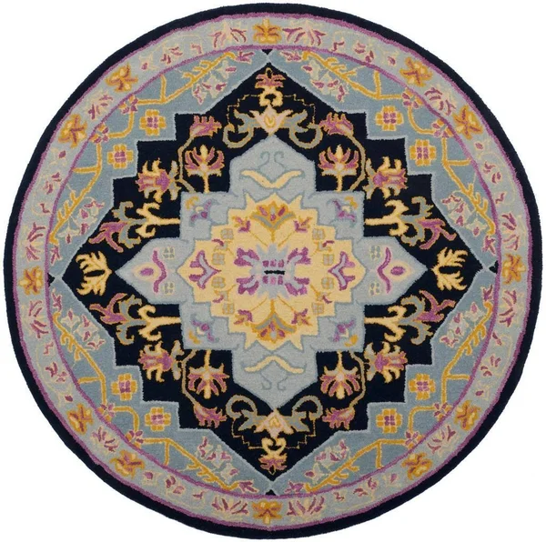 Safavieh Bellagio Blg506c Navy Blue - Multi 5& x 8& Area Rug
