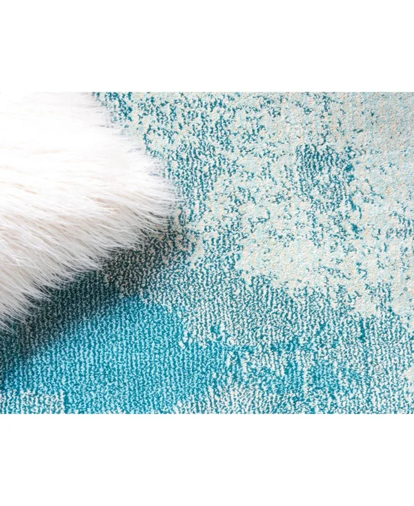 Unique Loom Medina Estrella Area Rug - 9& x 12& Blue