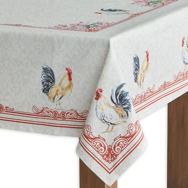 Campagne 100% Cotton Tablecloth Maison d& Hermine Size: 72x22 L x 54x22 W