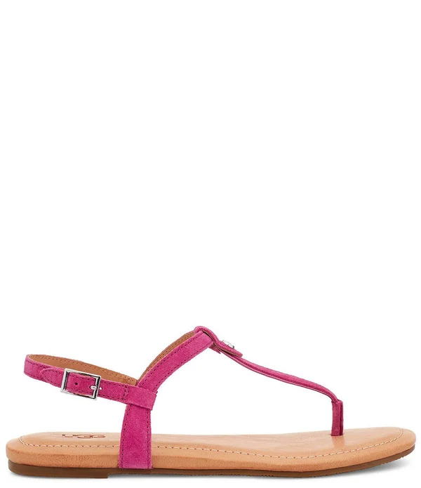 Ugg Women's Madeena Suede Sandals in Pink - Size 11