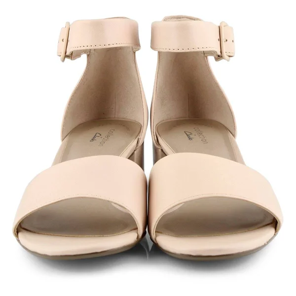 Clarks ELISA Dedra Sandal, 6, Leather