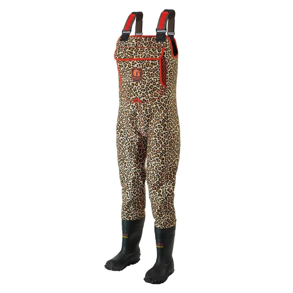 Gator Waders Women's Retro 2.0 Series Neoprene - Leopard 8 2XL