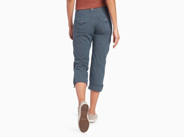 Kuhl Splash Roll-Up Pant - Metal Blue, 4W x 30L