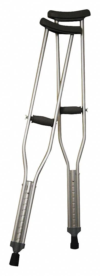HCS Hcs6001A Crutches - adult, 45-13/16Inh, 300 Lb., pr